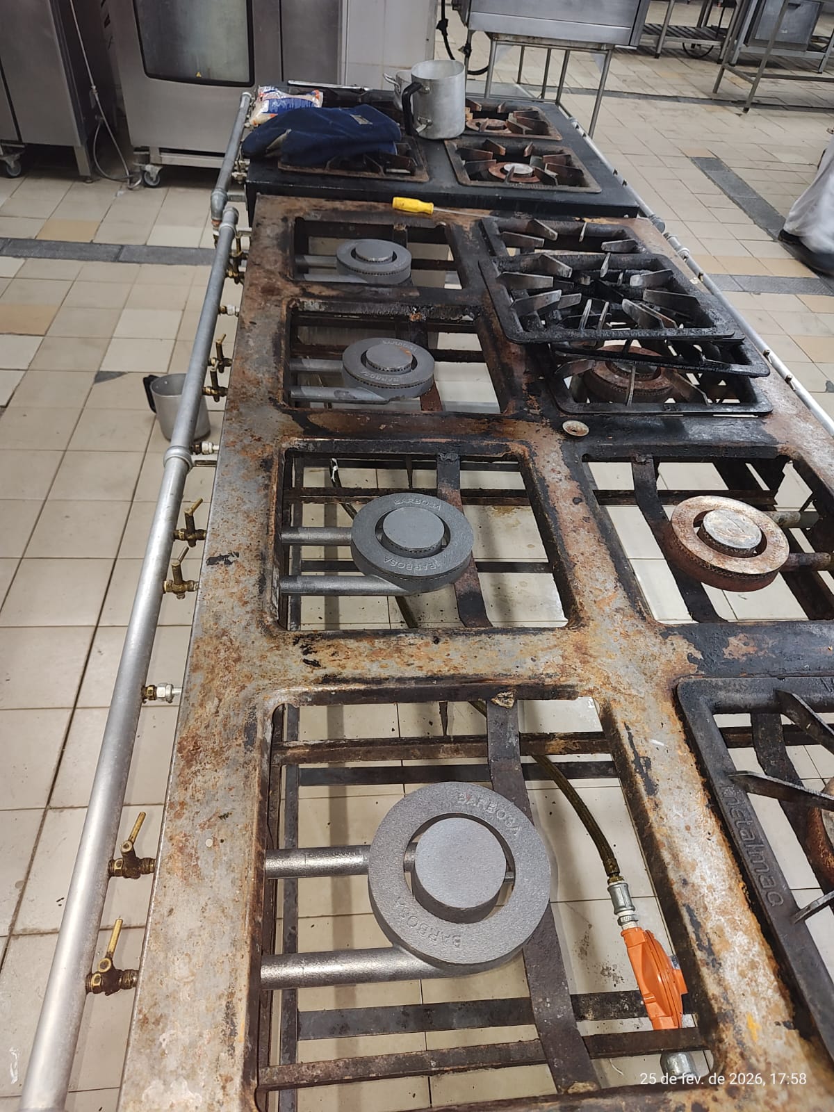 Aplicação do Eco GLP em cozinha industrial
